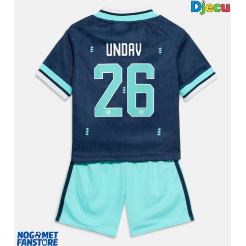 Njemačka Deniz Undav #26 Gostujuci Dres za djecu SP 2026 Kratak Rukav (+ Kratke hlače)